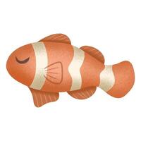 fish food isolate vector