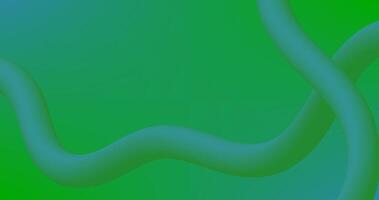 Soft Blue Green Gradient background of flowing line Fluid illustration vector