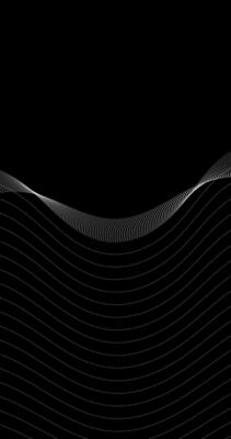 Horizon Abstract parallel wave on a black vertical background illustration