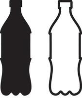 bottle of water vector
