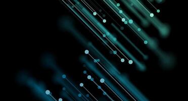 Glowing blue abstract futuristic background vector