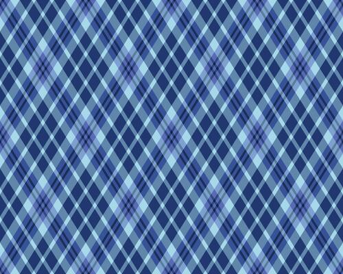 Elegant diagonal plaid pattern in cool blues. Perfect for textile design, website backgrounds, or creating a sophisticated and calming aesthetic.