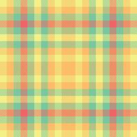 Vibrant pastel plaid pattern. Perfect for textile design, website backgrounds, or springsummer themed projects. The cheerful color palette evokes feelings of warmth and optimism. vector