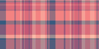 Fall texture background, london pattern seamless plaid. Mixed tartan fabric textile check in red and pastel colors. vector