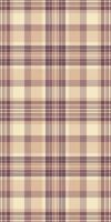 Subtle neutral plaid pattern in beige and mauve tones. Perfect for textile design, website backgrounds, or fashion projects. Evokes warmth, comfort, and rustic charm. vector