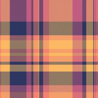 Vibrant pastel plaid pattern. Perfect for textile design, fashion, or website backgrounds. This seamless texture evokes a feeling of warmth and comfort, ideal for autumn or spring themes. vector