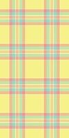 Proud seamless pattern, quiet tartan plaid background. Knot fabric texture check textile in yellow and red colors. vector