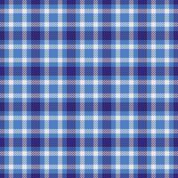 Classic blue plaid pattern. Versatile textile background for fabrics, wallpaper, or design projects. Creates a warm, cozy, and comforting feel. vector