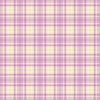 Soft pink and yellow plaid pattern, seamlessly repeating. Ideal for backgrounds, textiles, or adding a cheerful touch to your designs. vector