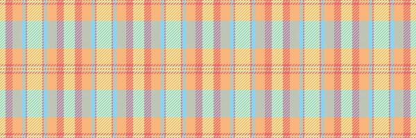 Pastel plaid pattern, perfect for textile design, website backgrounds, or crafting projects. This cheerful, soft design evokes feelings of warmth and comfort. vector