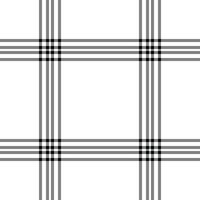 Stylish monochrome plaid pattern. Perfect for textile design, website backgrounds, or modern branding. Clean lines and minimalist aesthetic offer versatility. vector
