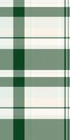 Elegant green and white plaid pattern. Perfect for textile design, website backgrounds, or packaging. Subtle texture and calming color palette evoke feelings of peace and sophistication. vector