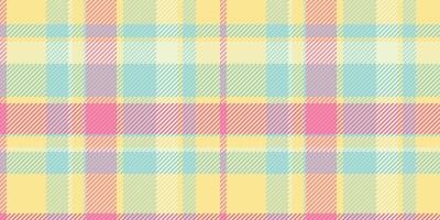 Pastel plaid pattern, perfect for springsummer designs. Soft, cheerful colors evoke feelings of joy and warmth. Ideal for fabric prints, backgrounds, websites, and more. vector