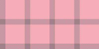 Soft pink plaid pattern with subtle texture. Ideal for backgrounds, textiles, or design accents. Evokes warmth, comfort, and a gentle, refined aesthetic. vector