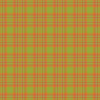 Buffalo fabric tartan plaid, duvet cover seamless textile. Geometric texture check pattern background in lime and red colors. vector
