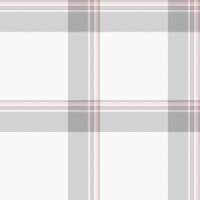 Elegant blush pink and grey plaid pattern. Subtle texture and soft color palette create a sophisticated, versatile design perfect for textiles, website backgrounds, or packaging. vector