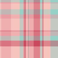 Soft pastel plaid pattern in pink, teal, and gray. Ideal for textile designs, website backgrounds, or stationery. This delicate, repeating texture evokes feelings of calmness and sophistication. vector