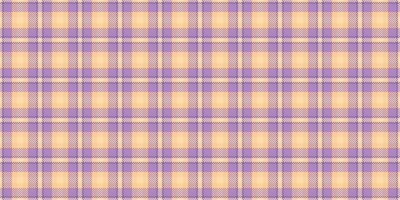 Pastel purple and orange plaid pattern. Perfect for textile design, website backgrounds, or scrapbooking projects. This soft, repeating texture evokes feelings of warmth and serenity. vector