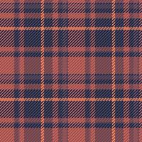 Subtle autumnal plaid pattern in muted reds and blues. Perfect for textile design, fallthemed projects, or adding a touch of rustic charm to any design. vector