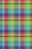 Online fabric seamless background, luxury plaid textile . Amazing texture pattern check tartan in green and violet colors. vector