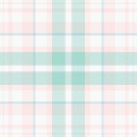 Sweet pastel plaid pattern in pink and mint green. Perfect for textile design, wrapping paper, or digital scrapbooking projects. Subtle, calming, and versatile. vector
