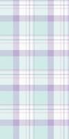 Small pattern check texture, symmetry textile seamless background. Luxurious plaid tartan fabric in light and white colors. vector