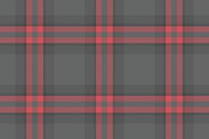 Sleek gray and coral plaid pattern. Perfect for textile design, website backgrounds, or fashion projects. This minimalist yet stylish design offers a sophisticated texture and versatile aesthetic. vector