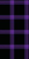 Menu texture check pattern, good plaid tartan . Occupation textile background fabric seamless in violet and black colors. vector