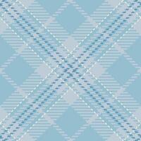 Classic tartan pattern with a soft blue color palette. Timeless, versatile background for design projects, apparel, and winter themes. Perfect for fabric textile designs. vector
