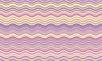 Serene pastel wave pattern. Perfect for backgrounds, textiles, or website designs. Soft, flowing lines create a calming, whimsical aesthetic. vector