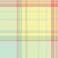 Pastel plaid pattern, seamless texture. Soft, spring colors create a cheerful, delicate design ideal for textile prints, websites, and packaging. A cheerful, modern take on classic plaid. vector