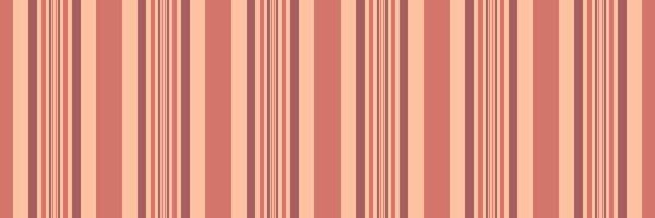Duvet vertical stripe texture, page fabric lines seamless. Turkish pattern background textile in red and orange colors. vector