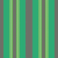 Seamless vertical striped pattern. Textile background in green and gray. Perfect for fashion, interiors, or abstract design. vector
