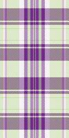 Deluxe background texture , card pattern seamless check. Empty plaid tartan textile fabric in green and white colors. vector