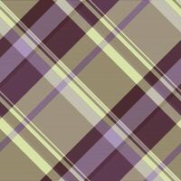 Loft plaid textile , customize pattern check tartan. Eps seamless background fabric texture in light and pink colors. vector
