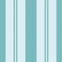 Formal stripe lines, comfort fabric background textile. Wedding texture seamless pattern vertical in light and cyan colors. vector