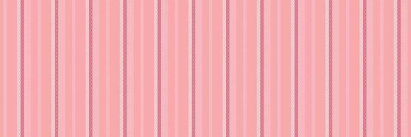 Plank background stripe, row pattern lines vertical. Attire fabric seamless textile texture in red and light colors. vector