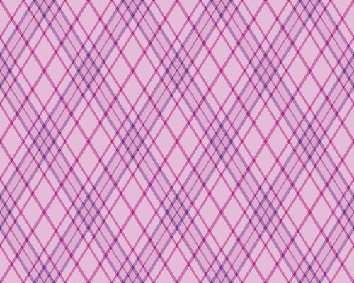 Elegant diagonal plaid pattern in soft pink and purple hues. Perfect for textile designs, backgrounds, and website templates. This delicate texture evokes feelings of femininity and sophistication.