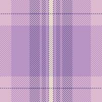 Elegant pastel purple and lavender plaid pattern. Perfect for textile design, fashion, branding, or website backgrounds. This soft, sophisticated texture evokes feelings of calmness and style. vector