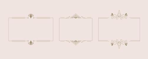 Abstract decoration element object vector
