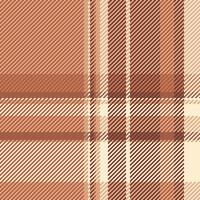 Warm, earthy tones in a subtle plaid pattern. Perfect for autumnal designs, rustic textures, or apparel. vector
