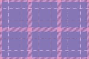 Pastel purple and pink plaid pattern. Perfect for textile design, fashion, scrapbooking, website backgrounds, and more. This charming and delicate texture evokes feelings of softness and sweetness. vector