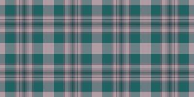 Elegant teal and mauve plaid pattern. Perfect for textile design, fashion, or website backgrounds. Subtle texture adds visual interest. vector