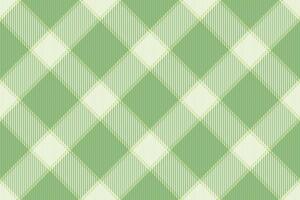 Elegant sage green and cream plaid pattern. Perfect for textile design, website backgrounds, or springsummer themed projects. vector
