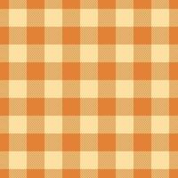 Seamless checkered pattern with warm tones. A classic design, ideal for backgrounds, textiles, or digital paper. Versatile for autumnal or rustic themes. vector