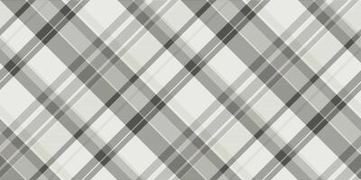 Elegant grayscale plaid pattern. Perfect for textile design, website backgrounds, or any project needing a sophisticated, textured feel. vector