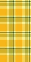 Vibrant yellow and green plaid pattern. Perfect for textile design, apparel, packaging, or website backgrounds. This cheerful, seamless texture evokes feelings of warmth and optimism. vector