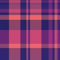 Vibrant coral and deep indigo plaid pattern. Perfect for textile design, fashion, websites, or branding projects seeking a bold, stylish, and textured aesthetic. vector