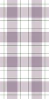 Elegant lilac and sage green plaid pattern. Perfect for textile design, wallpaper, or scrapbooking projects. This subtle yet sophisticated design evokes feelings of calm and serenity. vector