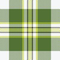 Detailed pixelated plaid pattern. Useful for backgrounds, textiles, web design, and decorative projects. Evokes traditional style with a modern, digital twist. vector